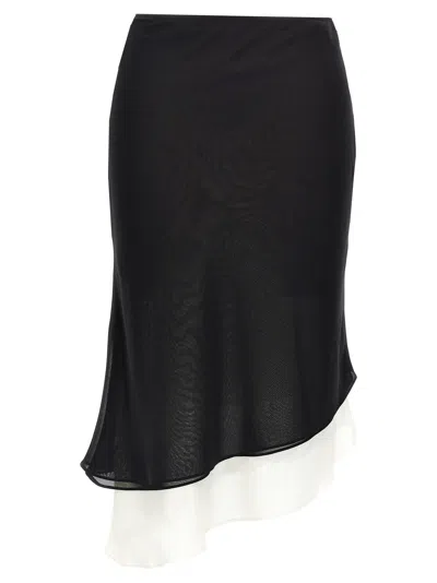 ROTATE BIRGER CHRISTENSEN TWO LAYER SKIRT