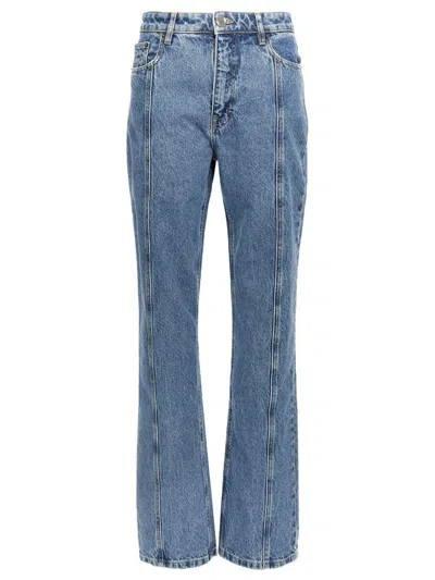 ROTATE BIRGER CHRISTENSEN ROTATE BIRGER CHRISTENSEN VELCRO LOGO JEANS