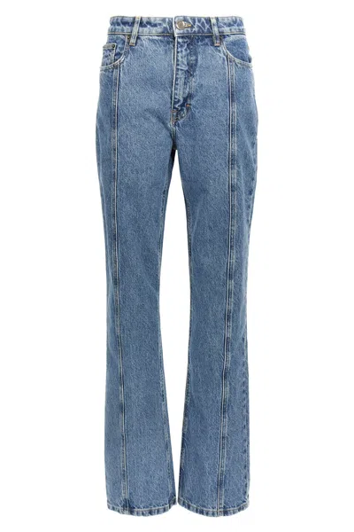 ROTATE BIRGER CHRISTENSEN ROTATE BIRGER CHRISTENSEN VELCRO LOGO JEANS