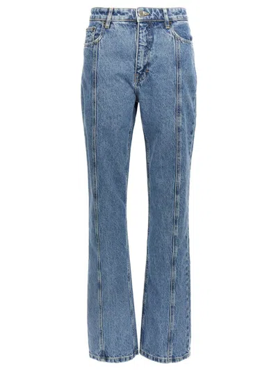 ROTATE BIRGER CHRISTENSEN ROTATE BIRGER CHRISTENSEN VELCRO LOGO JEANS