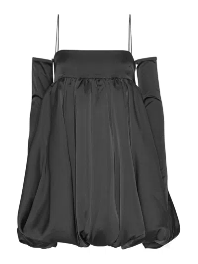 Rotate Birger Christensen Vestido Corto - Bubble In Negro