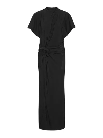 Rotate Birger Christensen Vestido Largo - Negro