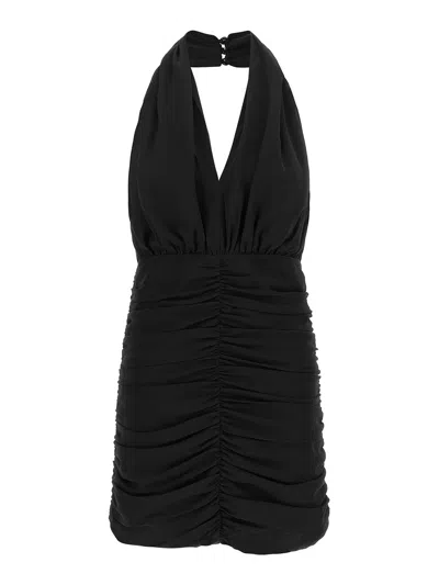 Rotate Birger Christensen Vestido Midi - Negro