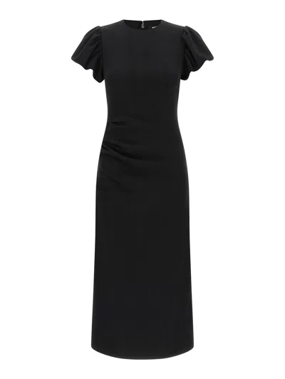 Rotate Birger Christensen Vestido Midi - Negro