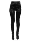 Rotate Birger Christensen Rotate Birgerchristensen Vinyl Leggings In Black