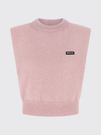 ROTATE BIRGER CHRISTENSEN WAISTCOAT ROTATE WOMAN COLOR PINK,H66233010