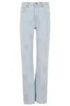 Rotate Birger Christensen Washed Twill Stud Jeans