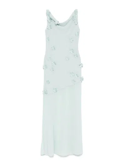 ROTATE BIRGER CHRISTENSEN WATERFALL LONG DRESS