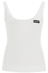 Rotate Birger Christensen Rotate Women Tank Top In Bianco