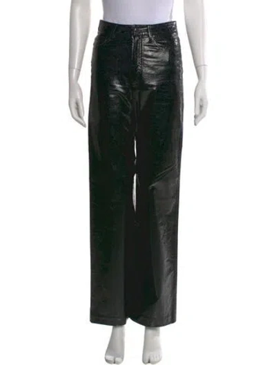 Pre-owned Rotate Birger Christensen Wide Leg Pants In Black
