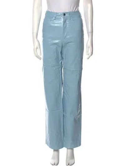 Pre-owned Rotate Birger Christensen Wide Leg Pants W/ Tags In Blue