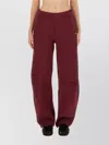 Rotate Birger Christensen Rotate Birgerchristensen Sports Pants Terry Back In Burgundy