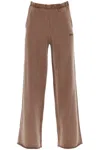 Rotate Birger Christensen Pantaloni Sportivi A Gamba Ampia In Brown