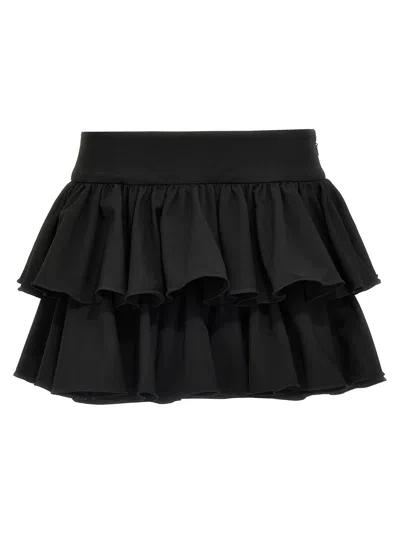 ROTATE BIRGER CHRISTENSEN WIDE RUFFLE MINI SKIRT