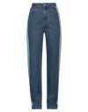 Rotate Birger Christensen Woman Denim Pants Blue Size 30 Cotton In Blue