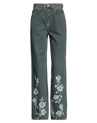 Rotate Birger Christensen Woman Jeans Blue Size 28 Cotton