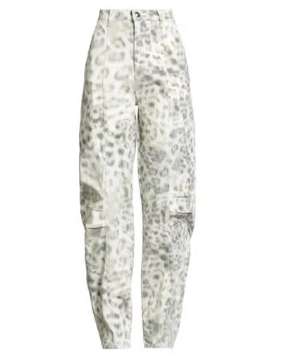 Rotate Birger Christensen Woman Jeans Off White Size 38 Organic Cotton