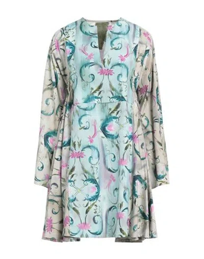 Rotate Birger Christensen Woman Mini Dress Grey Size M Cotton