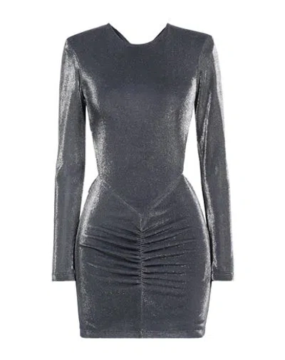 Rotate Birger Christensen Woman Mini Dress Navy Size 10 Polyamide, Polyester In Navy Blue