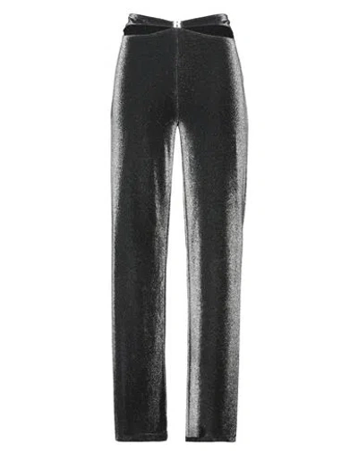 Rotate Birger Christensen Woman Pants Black Size 10 Recycled Polyamide, Polyester