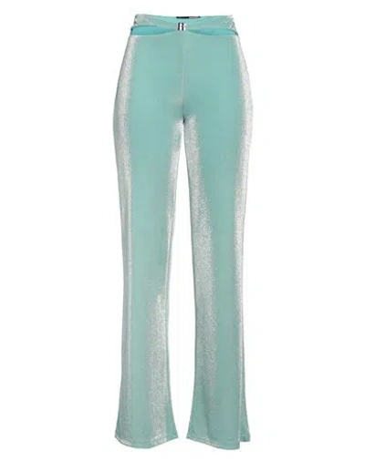 Rotate Birger Christensen Woman Pants Light Green Size 10 Recycled Polyamide, Polyester