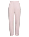 Rotate Birger Christensen Rotate Sunday Classic Logo-embroidered Cotton Sweatpants In Pink