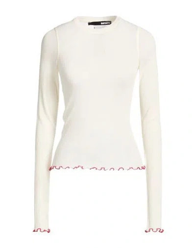 Rotate Birger Christensen Woman Sweater Ivory Size 12 Viscose, Wool In White