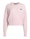 Rotate Birger Christensen Rotate Birgerchristensen Wool Puff Sweater In Pink