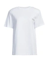 Rotate Birger Christensen Rotate Logo Embellished Crewneck T In White