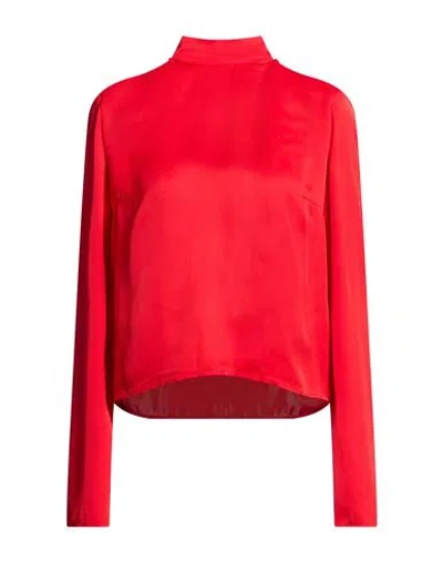 Rotate Birger Christensen Woman Top Red Size 6 Polyester