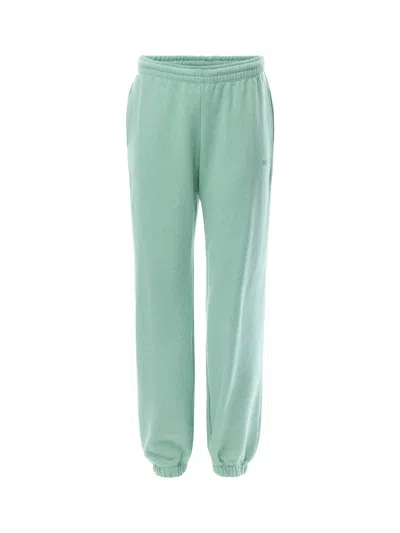 Rotate Birger Christensen Logo-embroidered Track Trousers In Green