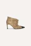 Rotate Birger Christensen Pointed Toe Boot In Brown