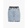 Rotate Birger Christensen Rotate Birgerchristensen Skirts In Medium Blue Denim