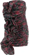 Rotate Birger Christensen Rotate Sequined Strapless Mini Dress In Multicolor