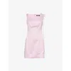 Rotate Birger Christensen Dress Rotate Woman Color Pink In Fairy Tale