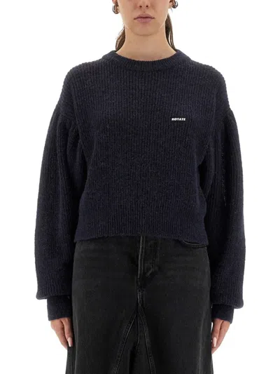 ROTATE BIRGER CHRISTENSEN WOOL PUFF SWEATER