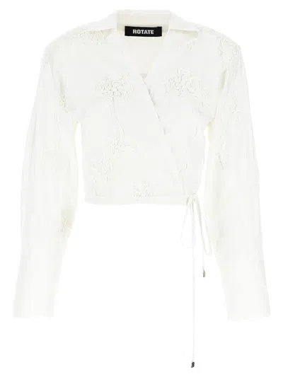 ROTATE BIRGER CHRISTENSEN ROTATE BIRGER CHRISTENSEN 'WRAP COTTON' SHIRT