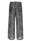 Rotate Birger Christensen Blackwhite Printed Trousers