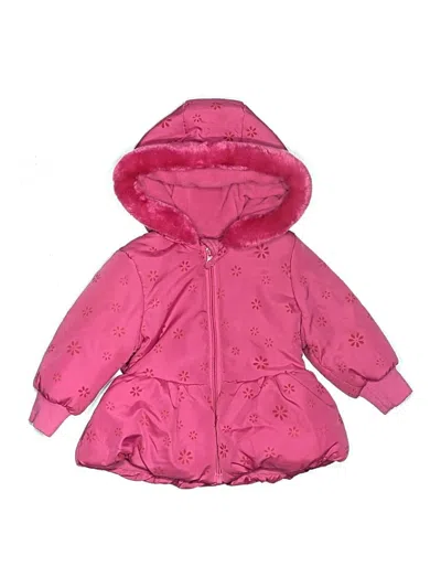 Pre-owned Rothschild Babies' Coat In Pink