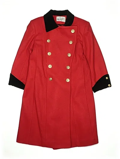 Pre-owned Rothschild Kids' Coat In Red