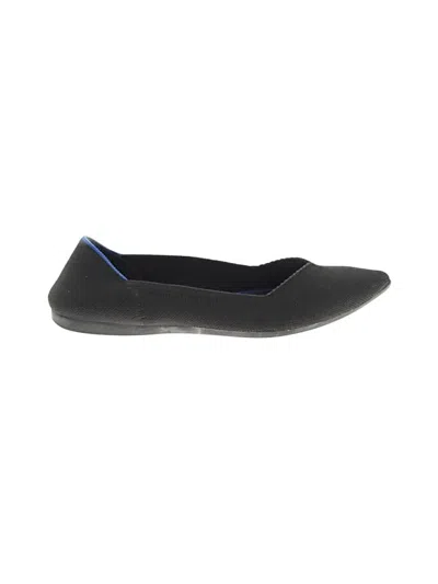 Pre-owned Rothys Flats In Black