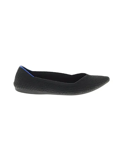 Pre-owned Rothys Flats In Black