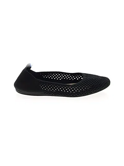 Pre-owned Rothys Flats In Black