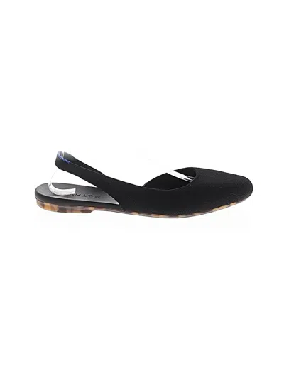 Pre-owned Rothys Flats In Black
