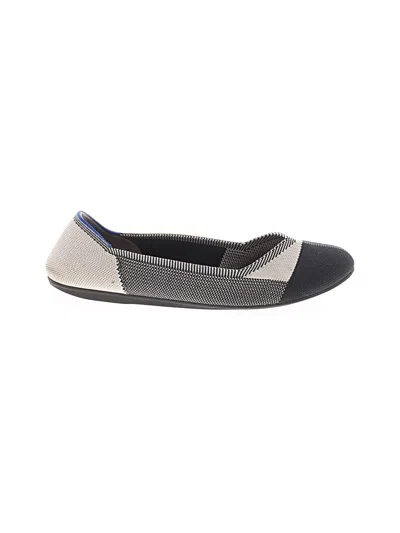 Pre-owned Rothys Flats In Black