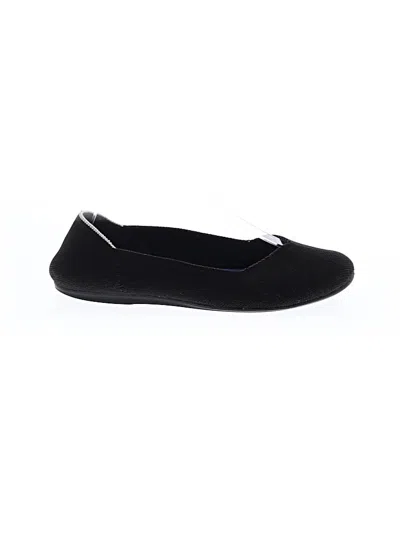 Pre-owned Rothys Flats In Black