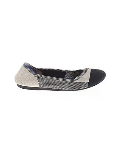 Pre-owned Rothys Flats In Black