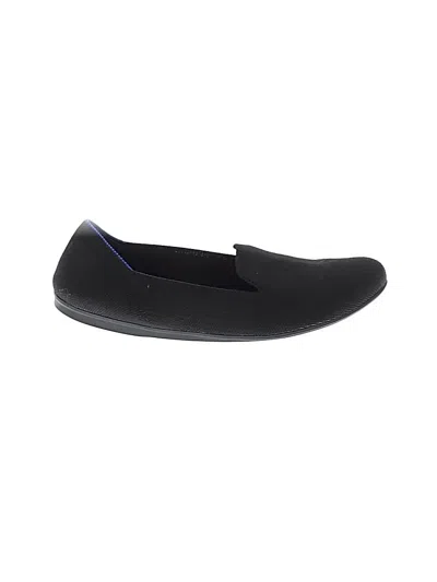Pre-owned Rothys Flats In Black