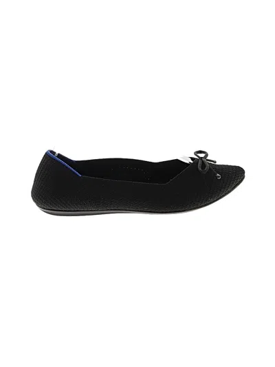 Pre-owned Rothys Flats In Black