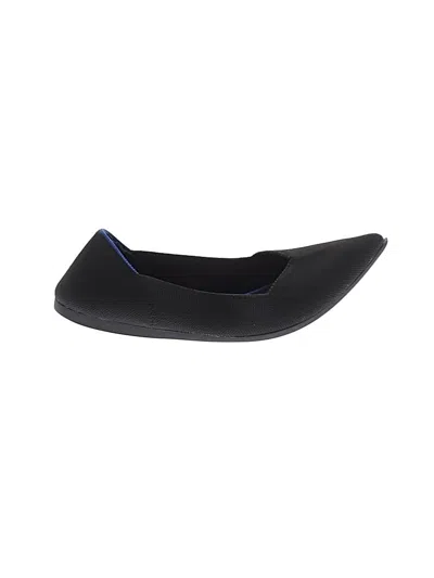 Pre-owned Rothys Flats In Black